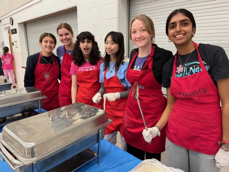 Challenge Girls Club served the third Lenten meal March 1.